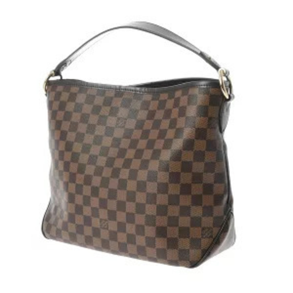 Louis Vuitton Canvas Shoulder Shoulder Red Delightful Cerise Damier Bag